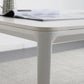 1/4/5/6/7 Pieces Rectangle Dining Set Sintered Stone Top Dinette Table Set in White