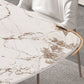 1/4/5/7 stuks rechthoek eetgelegenheidset luxueuze gesinterde stenen top dinette tafel set