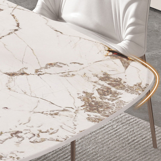 1/4/5/7 stuks rechthoek eetgelegenheidset luxueuze gesinterde stenen top dinette tafel set