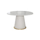 Modern 1/2/5/7 Pieces Dining Set Round Stone Dining Table for Dining Room Kitchen