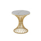 Modern Dining Set 1/3/4/5 Pieces Round Stone Dining Table for Dining Room
