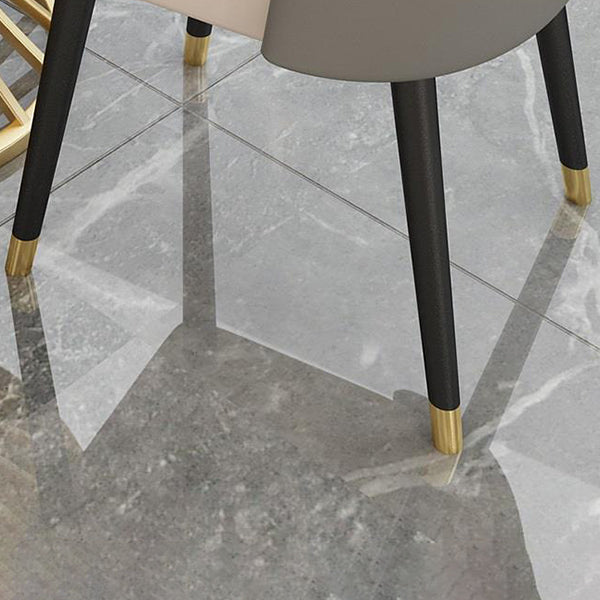 Modern Dining Set 1/3/4/5 Pieces Round Stone Dining Table for Dining Room