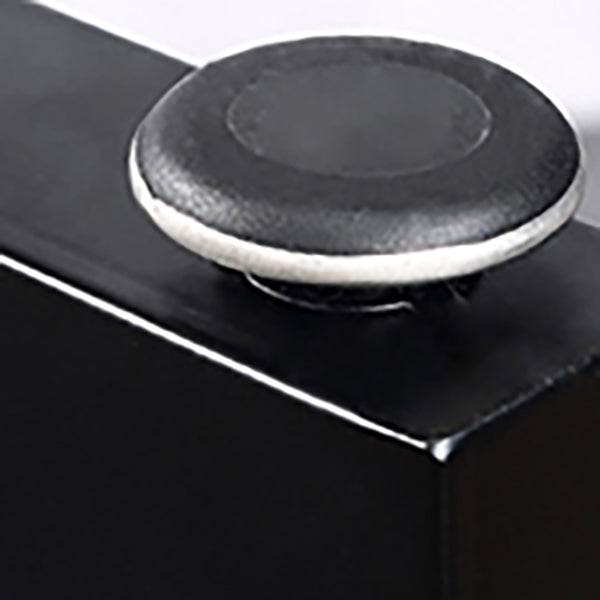 Industrial Backrest Armless Counter Stool Iron Cafe Bar Stool with Seat and Pedal