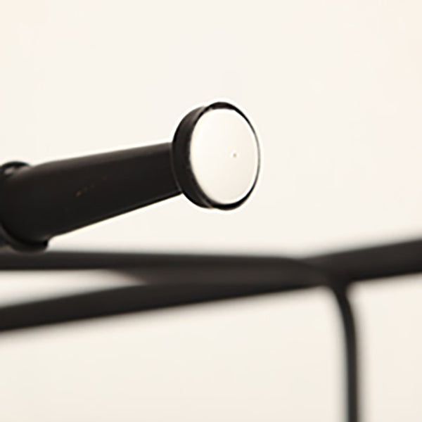 Industrial Backrest Armless Counter Stool Iron Cafe Bar Stool with Seat and Pedal