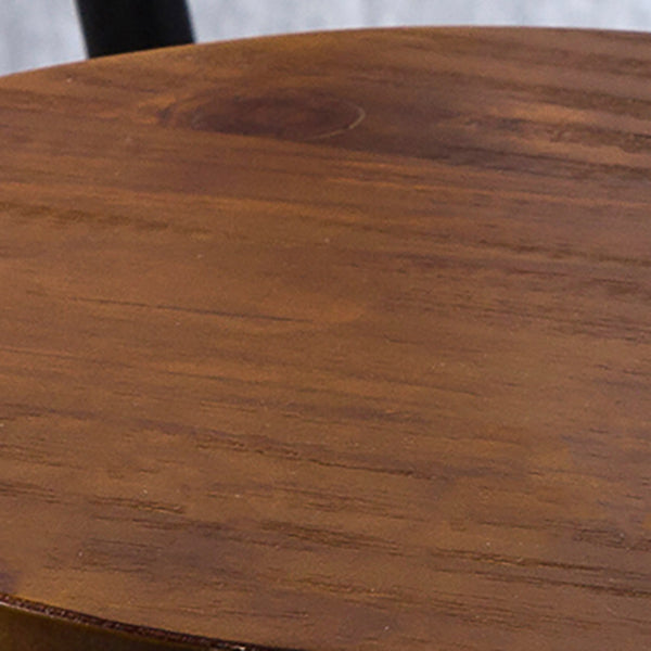 Industrial Style Backrest Counter Stool Iron Cafe Bar Stool with Seat and Pedal Clearhalo 'Bar Furniture' 'Bar Stools' 'bar_stools' 'furn' 'furn_bar_stools' 'Furniture' 'Kitchen & Dining Furniture' 6094974