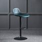 Modern Adjustable Height Barstool Faux Leather Swivel Bar Stools Blue 1 Piece Clearhalo 'Bar Furniture' 'Bar Stools' 'bar_stools' 'furn' 'furn_bar_stools' 'Furniture' 'Kitchen & Dining Furniture' 6095131