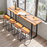 Modern Armless Counter Stool Iron Cafe Bar Stool with Seat and Pedal Clearhalo 'Bar Furniture' 'Bar Stools' 'bar_stools' 'furn' 'furn_bar_stools' 'Furniture' 'Kitchen & Dining Furniture' 6095321