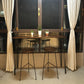 Modern Armless Counter Stool Iron Cafe Bar Stool with Seat and Pedal Clearhalo 'Bar Furniture' 'Bar Stools' 'bar_stools' 'furn' 'furn_bar_stools' 'Furniture' 'Kitchen & Dining Furniture' 6095323