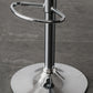Metal Base Adjustable Height Bar Stool Contemporary Footrest Bar Stool