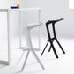 Modern Armless Bar Height Stool Plastic Bar Stool for Living Room