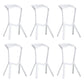 Modern Armless Bar Height Stool Plastic Bar Stool for Living Room