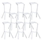 Modern Armless Bar Height Stool Plastic Bar Stool for Living Room