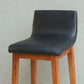Contemporary Wood Stool Backrest Counter Stool Furniture for Restaurant