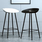 Modern Backrest Counter Stool Iron Cafe Bar Stool with Pedal and Acrylic Seat Clearhalo 'Bar Furniture' 'Bar Stools' 'bar_stools' 'furn' 'furn_bar_stools' 'Furniture' 'Kitchen & Dining Furniture' 6095926