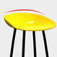 Modern Backrest Counter Stool Iron Cafe Bar Stool with Pedal and Acrylic Seat Clearhalo 'Bar Furniture' 'Bar Stools' 'bar_stools' 'furn' 'furn_bar_stools' 'Furniture' 'Kitchen & Dining Furniture' 6095933