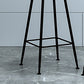 Modern Backrest Counter Stool Iron Cafe Bar Stool with Pedal and Acrylic Seat Clearhalo 'Bar Furniture' 'Bar Stools' 'bar_stools' 'furn' 'furn_bar_stools' 'Furniture' 'Kitchen & Dining Furniture' 6095934