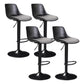 Scandinavian Adjustable Height Bar Stool Metal Base Stool for Indoor
