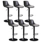 Scandinavian Adjustable Height Bar Stool Metal Base Stool for Indoor