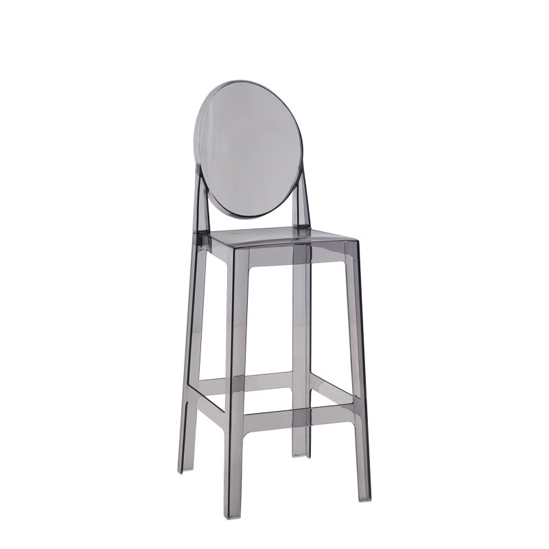 Modern Style Plastic Counter Stool Footrest Furniture in Matte Finish for Indoor Clearhalo 'Bar Furniture' 'Bar Stools' 'bar_stools' 'furn' 'furn_bar_stools' 'Furniture' 'Kitchen & Dining Furniture' 6096274
