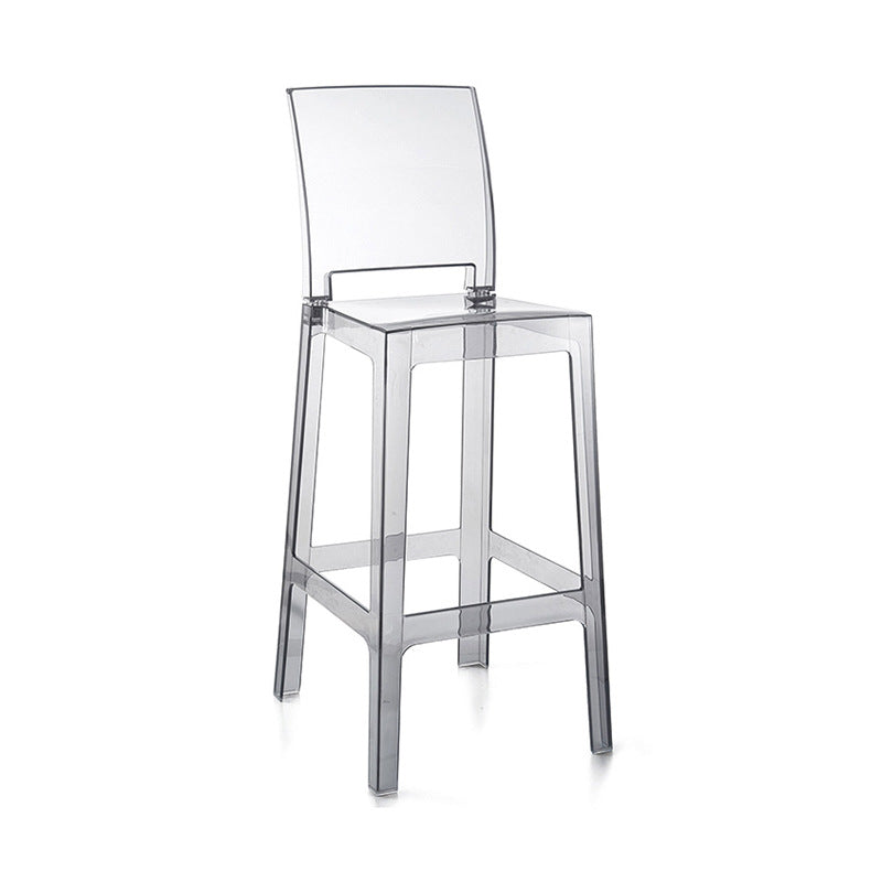 Modern Style Plastic Counter Stool Footrest Furniture in Matte Finish for Indoor Clearhalo 'Bar Furniture' 'Bar Stools' 'bar_stools' 'furn' 'furn_bar_stools' 'Furniture' 'Kitchen & Dining Furniture' 6096276