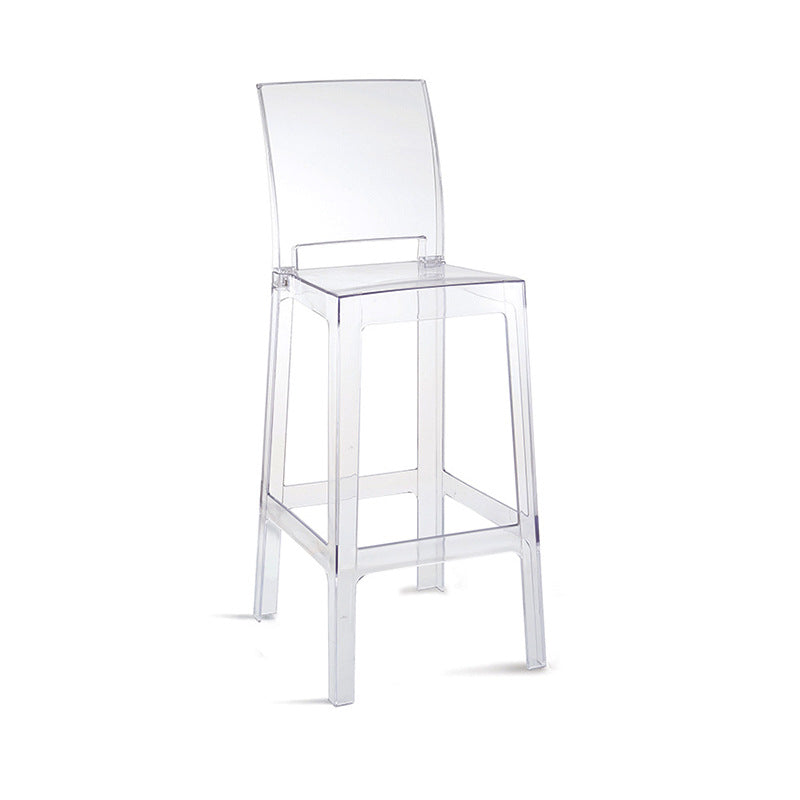 Modern Style Plastic Counter Stool Footrest Furniture in Matte Finish for Indoor Clearhalo 'Bar Furniture' 'Bar Stools' 'bar_stools' 'furn' 'furn_bar_stools' 'Furniture' 'Kitchen & Dining Furniture' 6096288