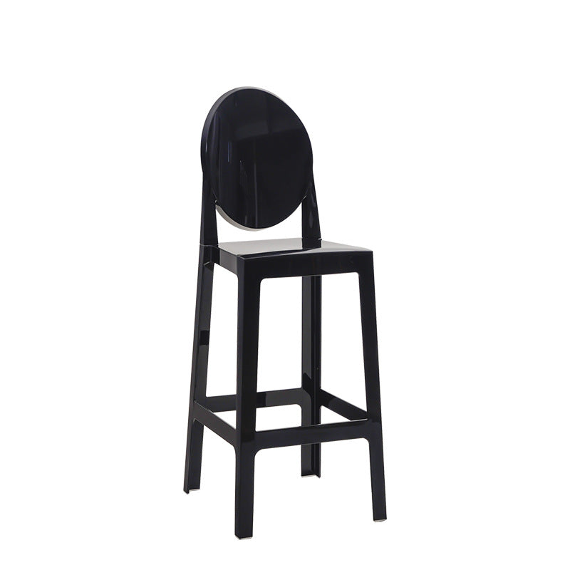 Modern Style Plastic Counter Stool Footrest Furniture in Matte Finish for Indoor Clearhalo 'Bar Furniture' 'Bar Stools' 'bar_stools' 'furn' 'furn_bar_stools' 'Furniture' 'Kitchen & Dining Furniture' 6096289