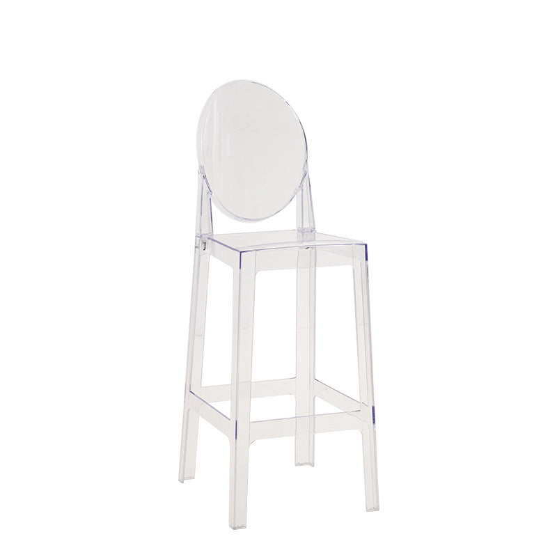 Modern Style Plastic Counter Stool Footrest Furniture in Matte Finish for Indoor Clearhalo 'Bar Furniture' 'Bar Stools' 'bar_stools' 'furn' 'furn_bar_stools' 'Furniture' 'Kitchen & Dining Furniture' 6096292