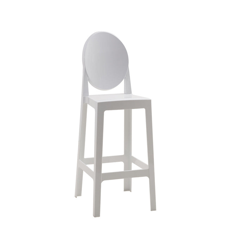 Modern Style Plastic Counter Stool Footrest Furniture in Matte Finish for Indoor Clearhalo 'Bar Furniture' 'Bar Stools' 'bar_stools' 'furn' 'furn_bar_stools' 'Furniture' 'Kitchen & Dining Furniture' 6096293
