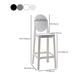 Modern Style Plastic Counter Stool Footrest Furniture in Matte Finish for Indoor Clearhalo 'Bar Furniture' 'Bar Stools' 'bar_stools' 'furn' 'furn_bar_stools' 'Furniture' 'Kitchen & Dining Furniture' 6096309
