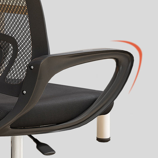 23 "Weit zeitgenössischer Armstuhl atmungsaktive Airgrid Polstered Schreibtischstuhl