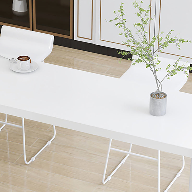 Tavolo da pub contemporaneo tavolo da bar in legno solido per interno