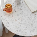 Round Pedestal Bar Height Table Contemporary Bar Table for Small Places