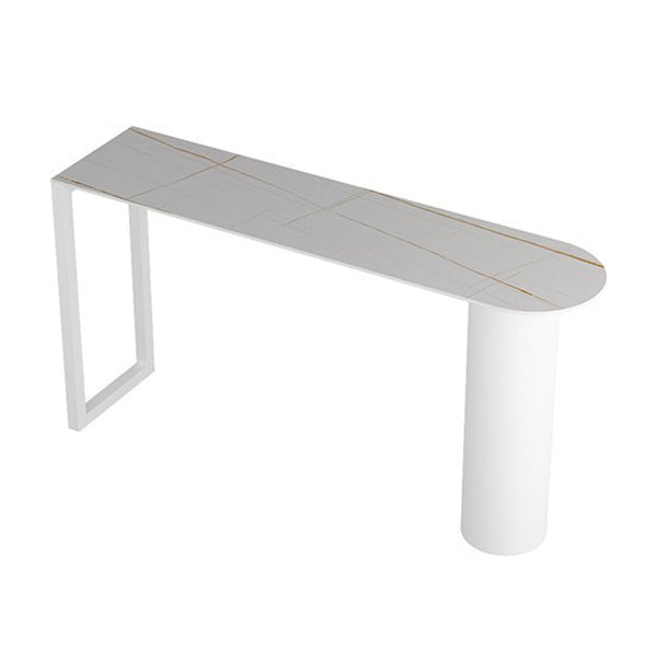Moderne bartafel van gesinterd steen, eettafel voor keuken, woonkamer, koffiekamer