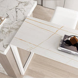 Modern Sintered Stone Bar Table Dining Table for Kitchen Living Room Coffee Room