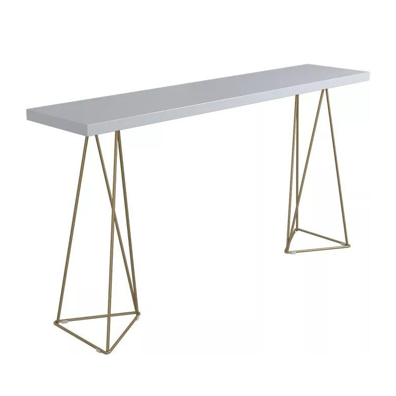 Traditional Luxury Dining Table Solid Wood Bar Table Rectangle Bar Table White Without Chairs Clearhalo 'Bar Furniture' 'Bar Tables' 'bar_tables' 'furn' 'furn_bar_tables' 'Furniture' 'Kitchen & Dining Furniture' 6097335