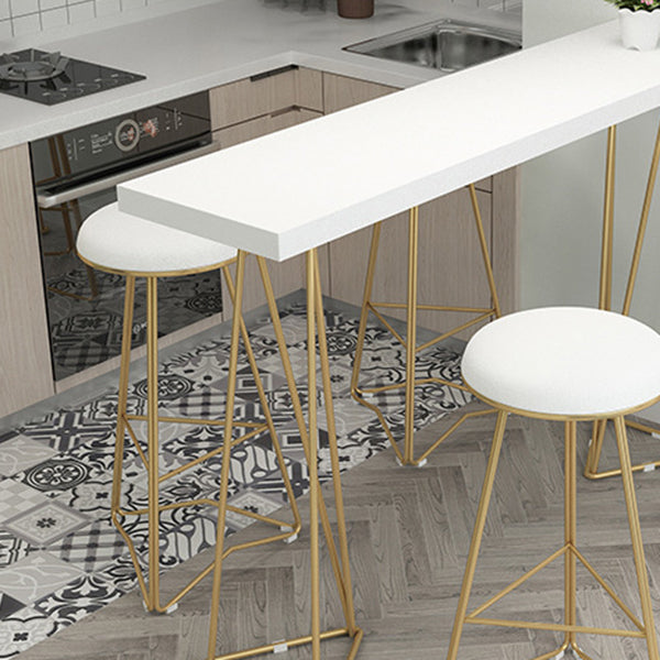 Traditional Luxury Dining Table Solid Wood Bar Table Rectangle Bar Table Clearhalo 'Bar Furniture' 'Bar Tables' 'bar_tables' 'furn' 'furn_bar_tables' 'Furniture' 'Kitchen & Dining Furniture' 6097339