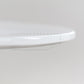 Contemporary Round Bar Stool Table Faux Marble and Stone Bar Table for Small Places