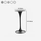 Contemporary Round Bar Stool Table Faux Marble and Stone Bar Table for Small Places