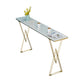 Traditional Luxury Solid Wood Table Gold and Metal Base Bar Table Clearhalo 'Bar Furniture' 'Bar Tables' 'bar_tables' 'furn' 'furn_bar_tables' 'Furniture' 'Kitchen & Dining Furniture' 6097459