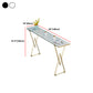 Traditional Luxury Solid Wood Table Gold and Metal Base Bar Table Clearhalo 'Bar Furniture' 'Bar Tables' 'bar_tables' 'furn' 'furn_bar_tables' 'Furniture' 'Kitchen & Dining Furniture' 6097471