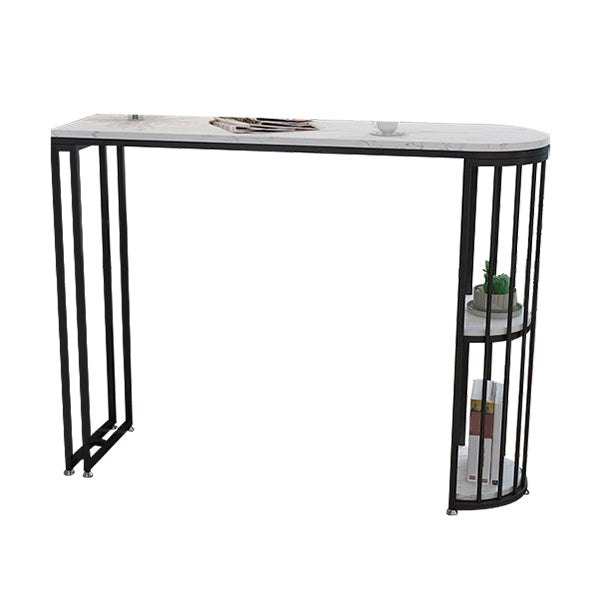 Glam Pub Table Tavolo da bar speciale con doppio piedistallo per uso interno