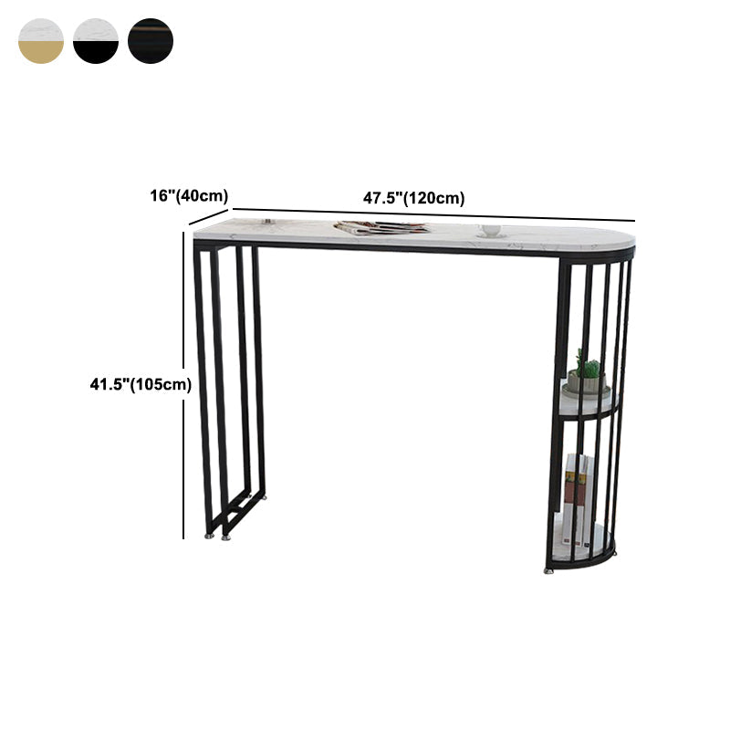 Glam Pub Table Tavolo da bar speciale con doppio piedistallo per uso interno