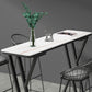 Rectangle Sintered Stone Bar Table Modern Dining Table for Kitchen Living Room Clearhalo 'Bar Furniture' 'Bar Tables' 'bar_tables' 'furn' 'furn_bar_tables' 'Furniture' 'Kitchen & Dining Furniture' 6097549
