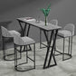 Rectangle Sintered Stone Bar Table Modern Dining Table for Kitchen Living Room Clearhalo 'Bar Furniture' 'Bar Tables' 'bar_tables' 'furn' 'furn_bar_tables' 'Furniture' 'Kitchen & Dining Furniture' 6097554