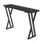 Rectangle Sintered Stone Bar Table Modern Dining Table for Kitchen Living Room Black Without Chairs Clearhalo 'Bar Furniture' 'Bar Tables' 'bar_tables' 'furn' 'furn_bar_tables' 'Furniture' 'Kitchen & Dining Furniture' 6097555