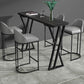 Rectangle Sintered Stone Bar Table Modern Dining Table for Kitchen Living Room Clearhalo 'Bar Furniture' 'Bar Tables' 'bar_tables' 'furn' 'furn_bar_tables' 'Furniture' 'Kitchen & Dining Furniture' 6097557