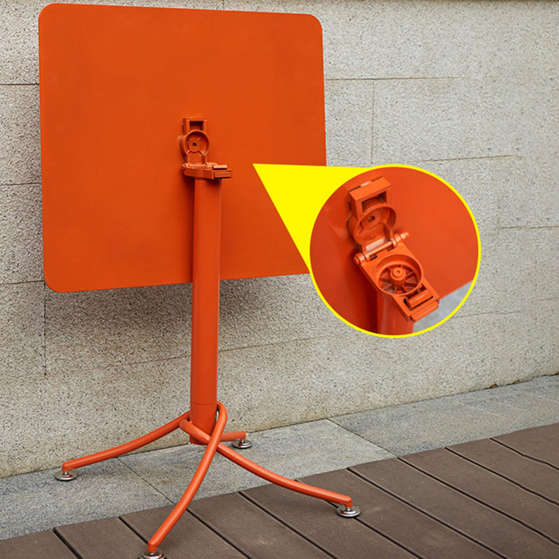 Tavolo da barra a barre a barre interno in metallo con piedistallo con piedistallo