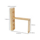Modern Wooden Pub Table Rectangle Natural Bar Height Cocktail Table with Shelves Clearhalo 'Bar Furniture' 'Bar Tables' 'bar_tables' 'furn' 'furn_bar_tables' 'Furniture' 'Kitchen & Dining Furniture' 6097623