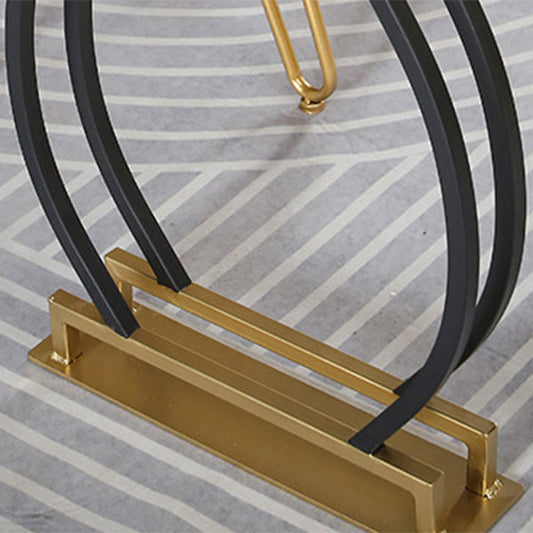 Rectangle Sintered Stone Dining Table Black and Metal Base Bar Table Clearhalo 'Bar Furniture' 'Bar Tables' 'bar_tables' 'furn' 'furn_bar_tables' 'Furniture' 'Kitchen & Dining Furniture' 6097683