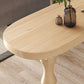 Contemporary Pub Table Specialty Solid Wood Bar Table in Natural